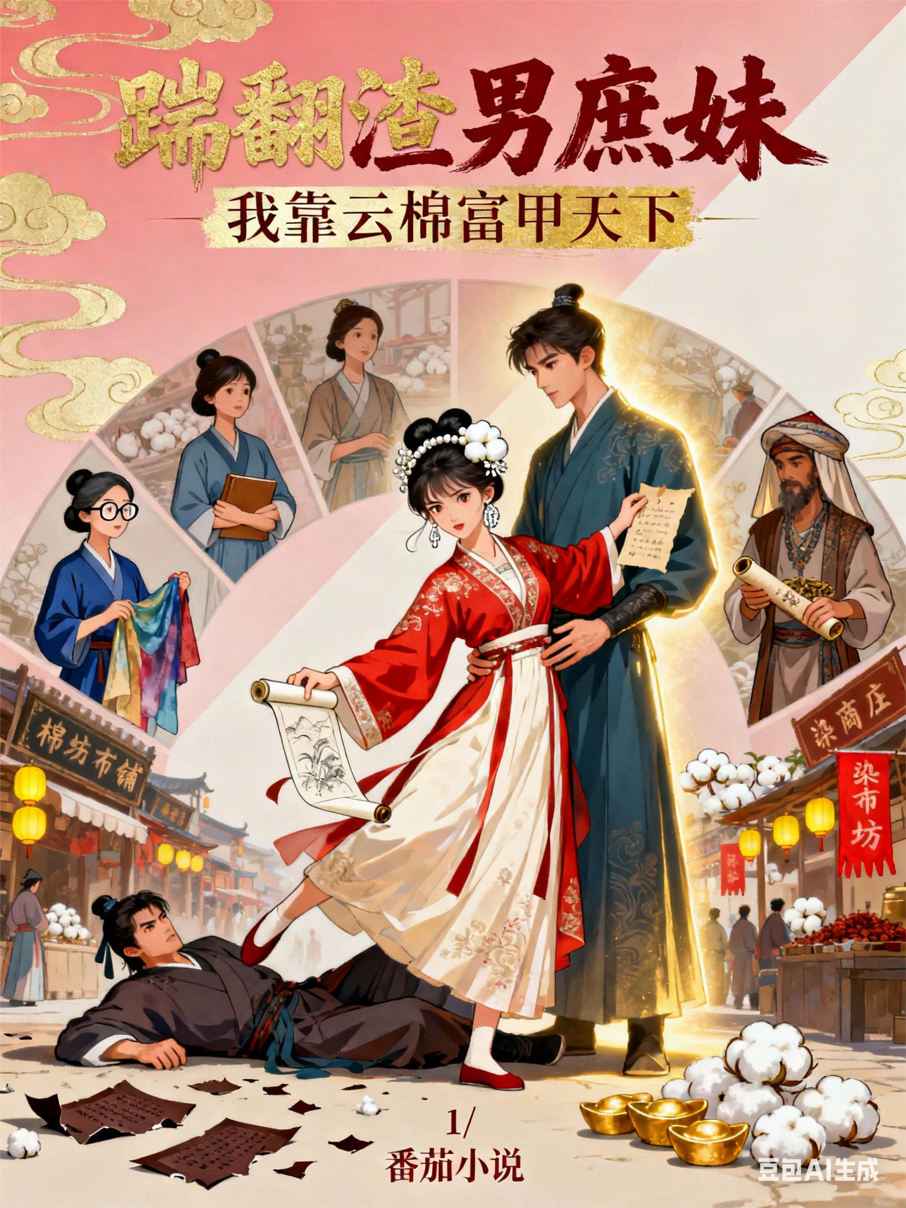 踹翻渣男庶妹，我靠云棉富甲天下